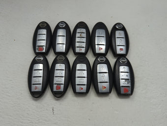 compare product Lot of 10 Nissan Keyless Entry Remote Fob CWTWB1U808 | KR5S180144014 |