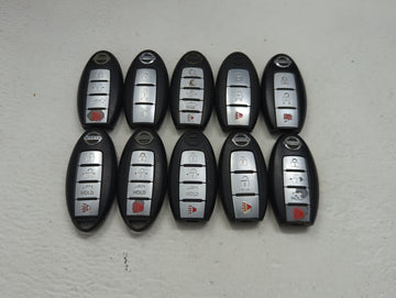 Lot of 10 Nissan Keyless Entry Remote Fob CWTWB1U808 | KR5S180144014 | - Oemusedautoparts1.com