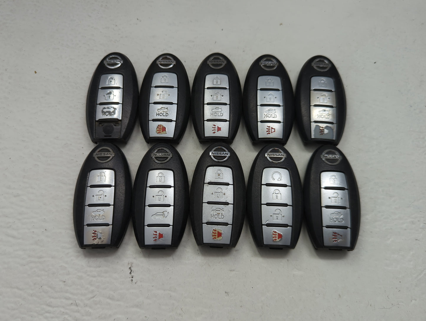 Lot of 10 Nissan Keyless Entry Remote Fob CWTWB1U840 | KR55WK48903 | - Oemusedautoparts1.com