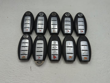 Lot of 10 Nissan Keyless Entry Remote Fob - Oemusedautoparts1.com