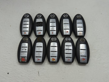 Lot of 10 Nissan Keyless Entry Remote Fob KR5TXN4 | KR5S180144014 | - Oemusedautoparts1.com
