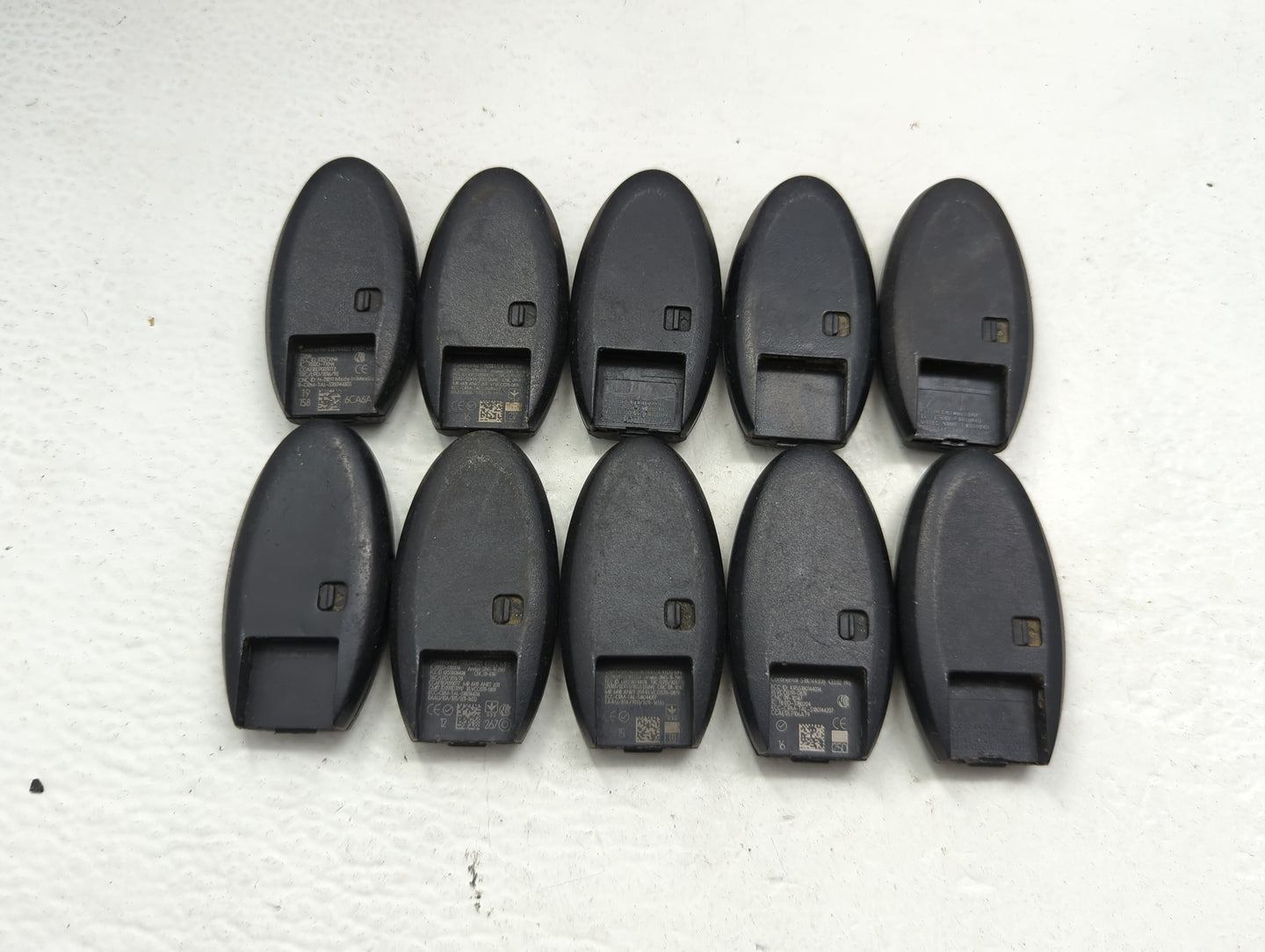 Lot of 10 Nissan Keyless Entry Remote Fob KR5TXN4 | KR5S180144014 | - Oemusedautoparts1.com
