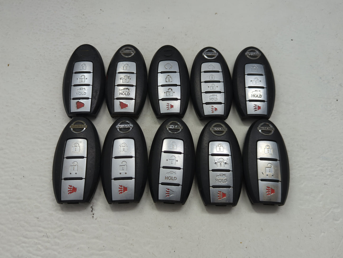 Lot of 10 Nissan Keyless Entry Remote Fob CWTWB1U840 | CWTWB1U808 | - Oemusedautoparts1.com