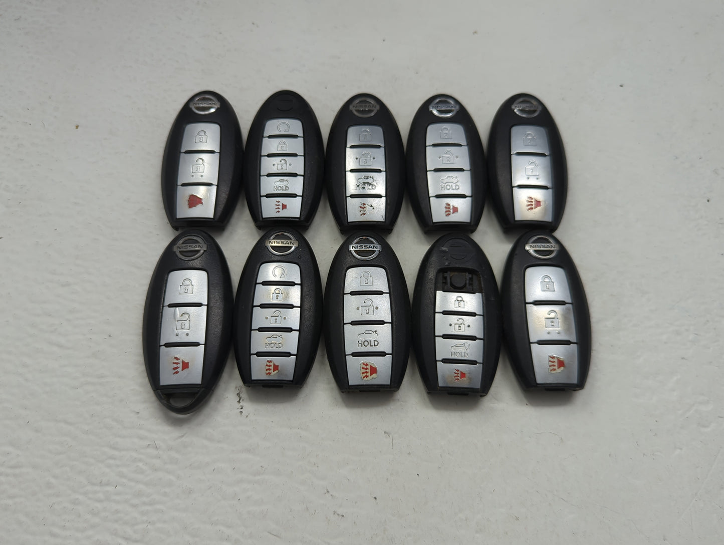 Lot of 10 Nissan Keyless Entry Remote Fob CWTWB1G744 | KR5S180144014 | - Oemusedautoparts1.com