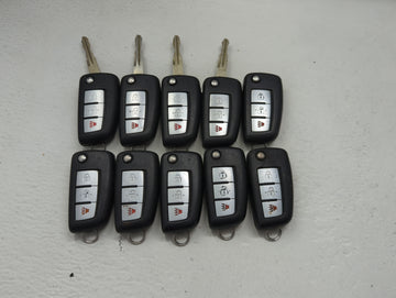 Lot of 10 Nissan Keyless Entry Remote Fob CWTWB1G767 - Oemusedautoparts1.com