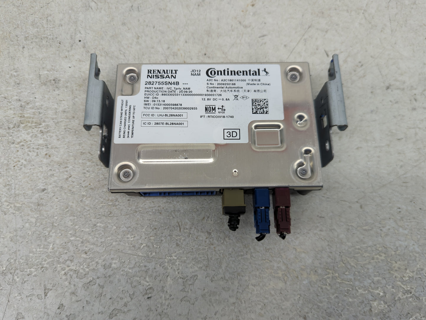Nissan Telematics Control Module - Oemusedautoparts1.com