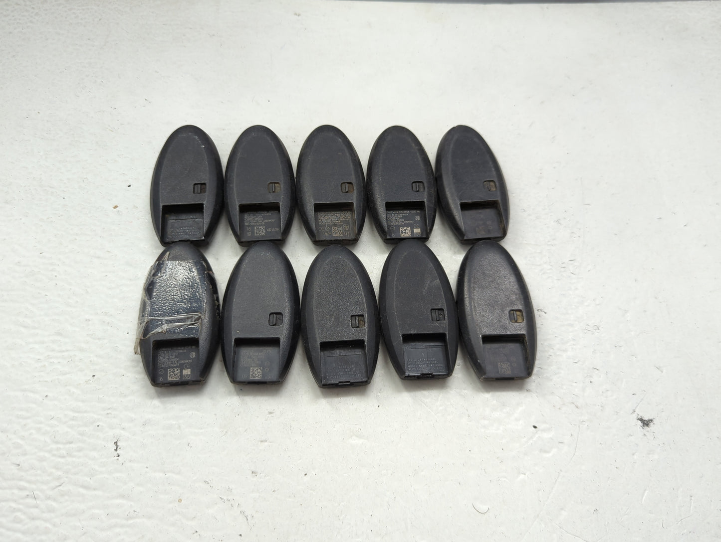 Lot of 10 Nissan Keyless Entry Remote Fob MIXED FCC IDS MIXED PART 1475447 - Oemusedautoparts1.com