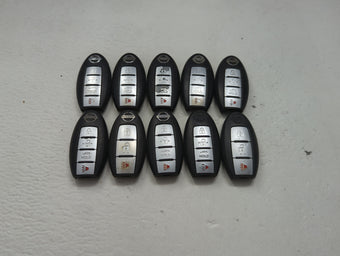 compare product Lot of 10 Nissan Keyless Entry Remote Fob MIXED FCC IDS MIXED PART 1475506