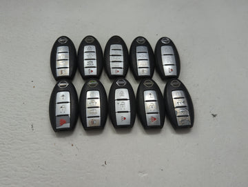 Lot of 10 Nissan Keyless Entry Remote Fob MIXED FCC IDS MIXED PART 1475507 - Oemusedautoparts1.com