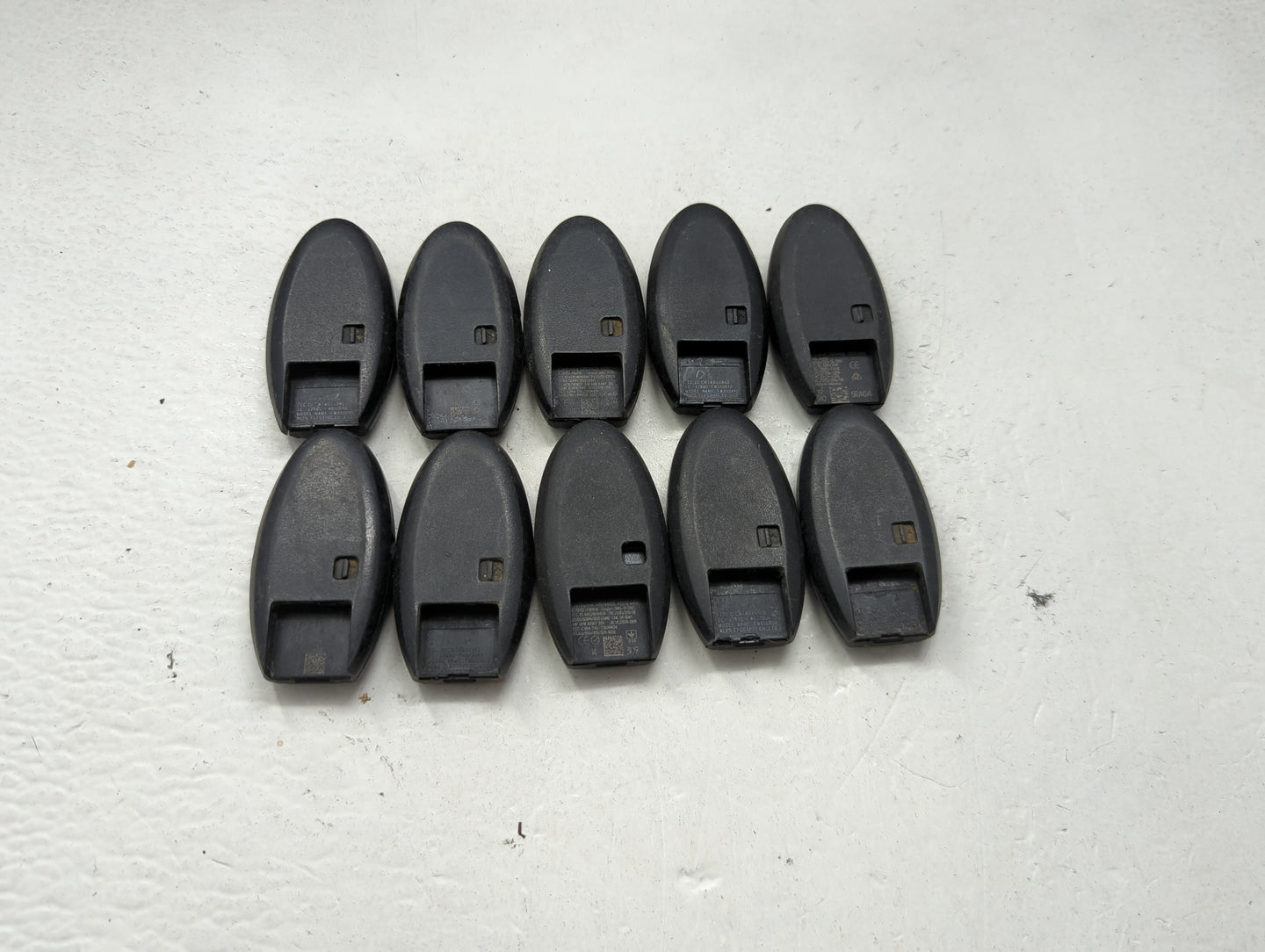 Lot of 10 Nissan Keyless Entry Remote Fob MIXED FCC IDS MIXED PART 1475507 - Oemusedautoparts1.com