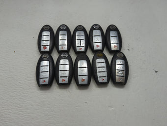 compare product Lot of 10 Nissan Keyless Entry Remote Fob MIXED FCC IDS MIXED PART 1475511