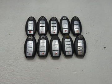 Lot of 10 Nissan Keyless Entry Remote Fob MIXED FCC IDS MIXED PART 1475511 - Oemusedautoparts1.com