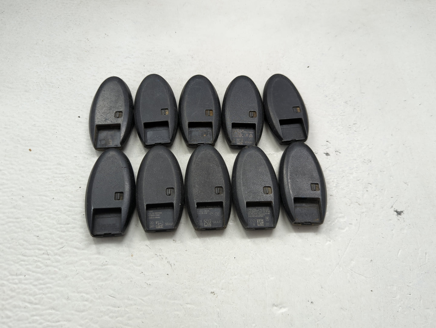 Lot of 10 Nissan Keyless Entry Remote Fob MIXED FCC IDS MIXED PART 1475511 - Oemusedautoparts1.com