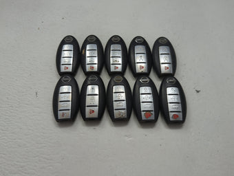 compare product Lot of 10 Nissan Keyless Entry Remote Fob MIXED FCC IDS MIXED PART 1475512