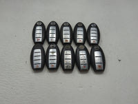 Lot of 10 Nissan Keyless Entry Remote Fob MIXED FCC IDS MIXED PART 1475513 - Oemusedautoparts1.com