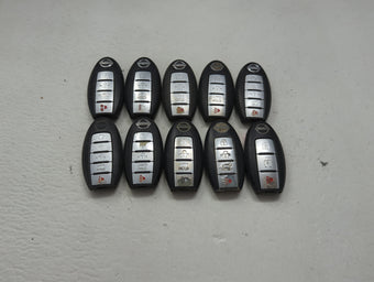compare product Lot of 10 Nissan Keyless Entry Remote Fob MIXED FCC IDS MIXED PART 1475513