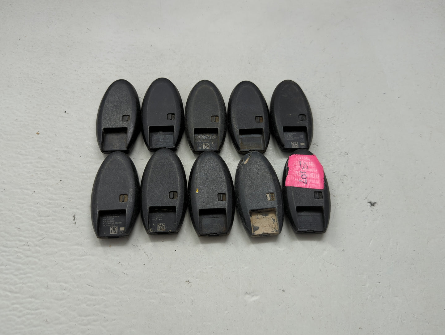 Lot of 10 Nissan Keyless Entry Remote Fob MIXED FCC IDS MIXED PART 1475513 - Oemusedautoparts1.com