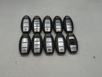 compare product Lot of 10 Nissan Keyless Entry Remote Fob MIXED FCC IDS MIXED PART 1475514