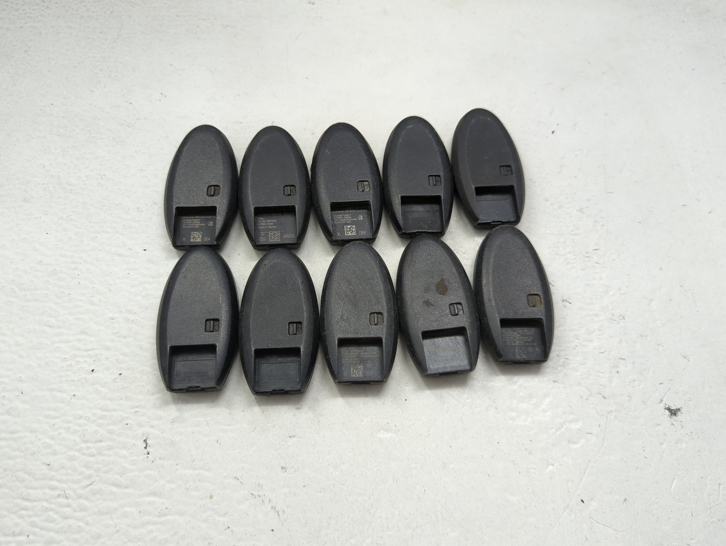 Lot of 10 Nissan Keyless Entry Remote Fob MIXED FCC IDS MIXED PART 1475514 - Oemusedautoparts1.com