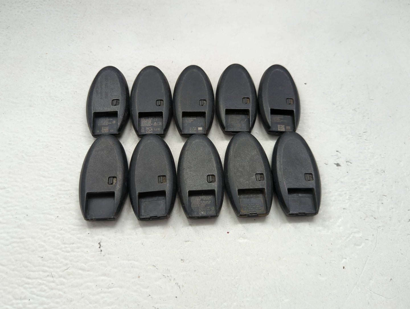 Lot of 10 Nissan Keyless Entry Remote Fob MIXED FCC IDS MIXED PART 1475515 - Oemusedautoparts1.com