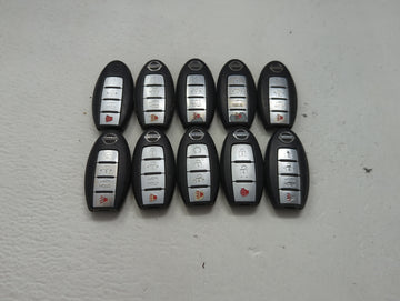 Lot of 10 Nissan Keyless Entry Remote Fob MIXED FCC IDS MIXED PART 1475526 - Oemusedautoparts1.com