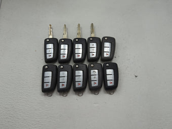 compare product Lot of 10 Nissan Keyless Entry Remote Fob MIXED FCC IDS 1475540
