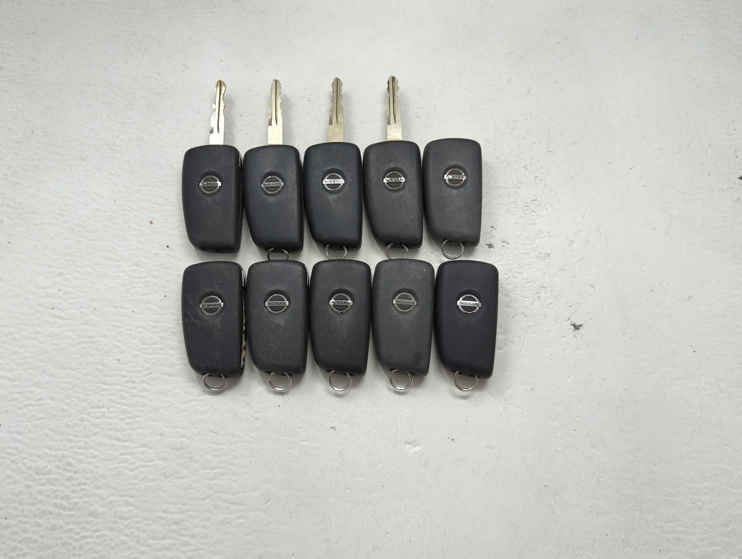 Lot of 10 Nissan Keyless Entry Remote Fob MIXED FCC IDS 1475540 - Oemusedautoparts1.com