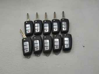 compare product Lot of 10 Nissan Keyless Entry Remote Fob MIXED FCC IDS 1475541