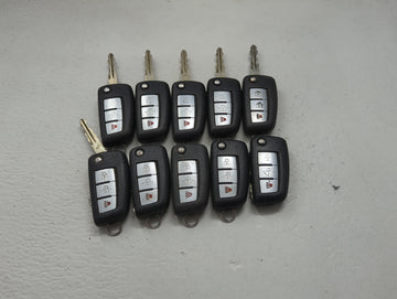 Lot of 10 Nissan Keyless Entry Remote Fob MIXED FCC IDS 1475541 - Oemusedautoparts1.com