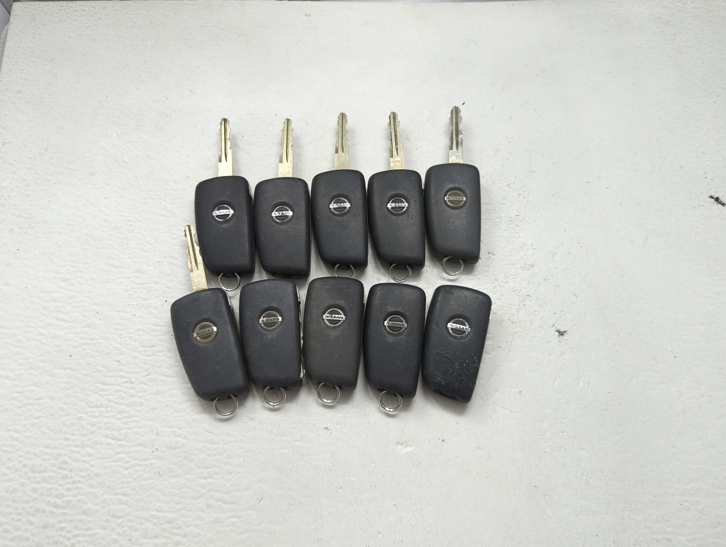 Lot of 10 Nissan Keyless Entry Remote Fob MIXED FCC IDS 1475541 - Oemusedautoparts1.com