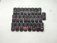 Lot of 25 Nissan Keyless Entry Remote Fob MIXED FCC IDS MIXED PART 1476550 - Oemusedautoparts1.com