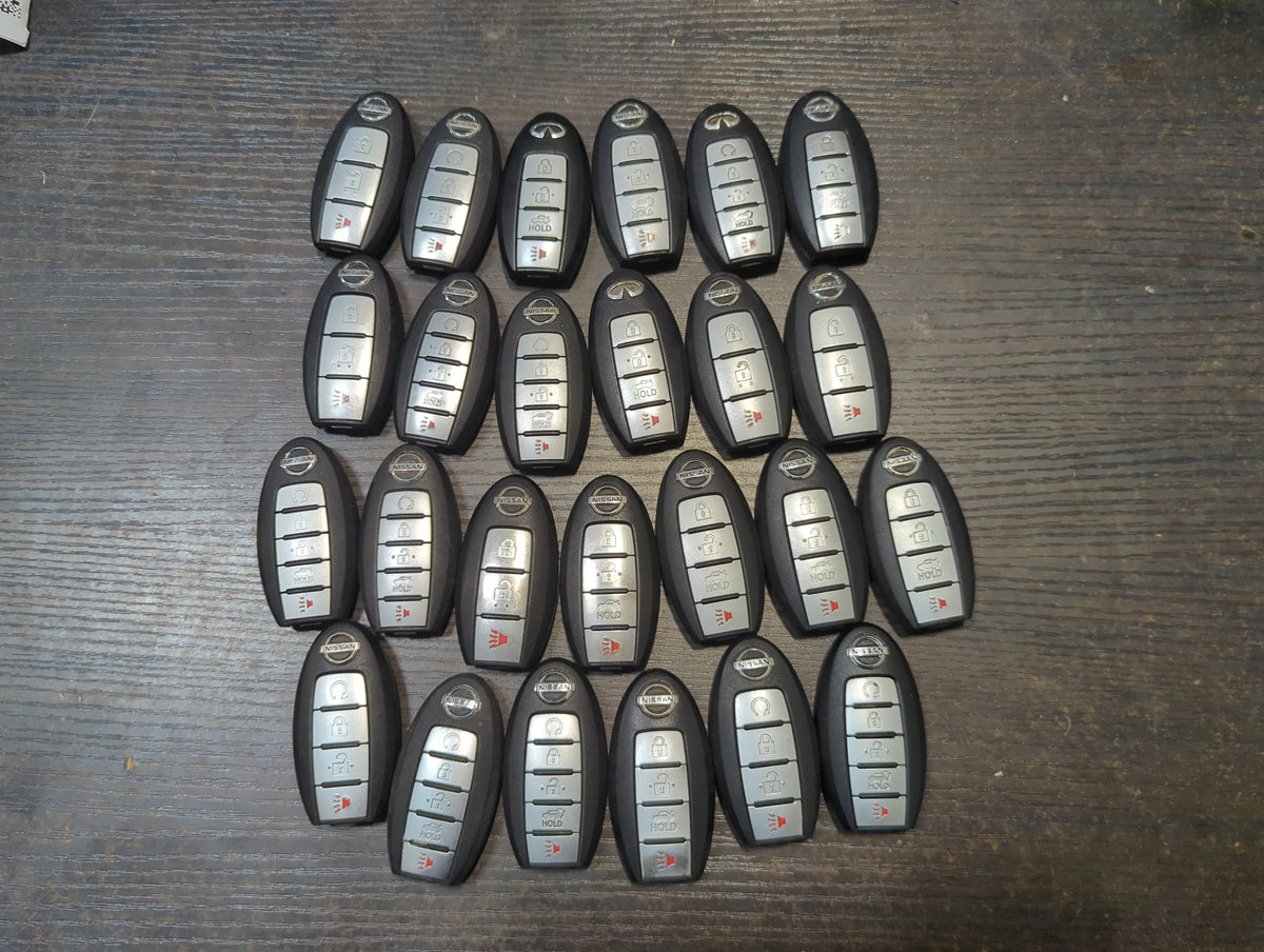 Lot of 25 Nissan Keyless Entry Remote Fob 1519904 - Oemusedautoparts1.com