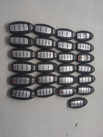 Lot of 25 Nissan Keyless Entry Remote Fob 1520596 - Oemusedautoparts1.com