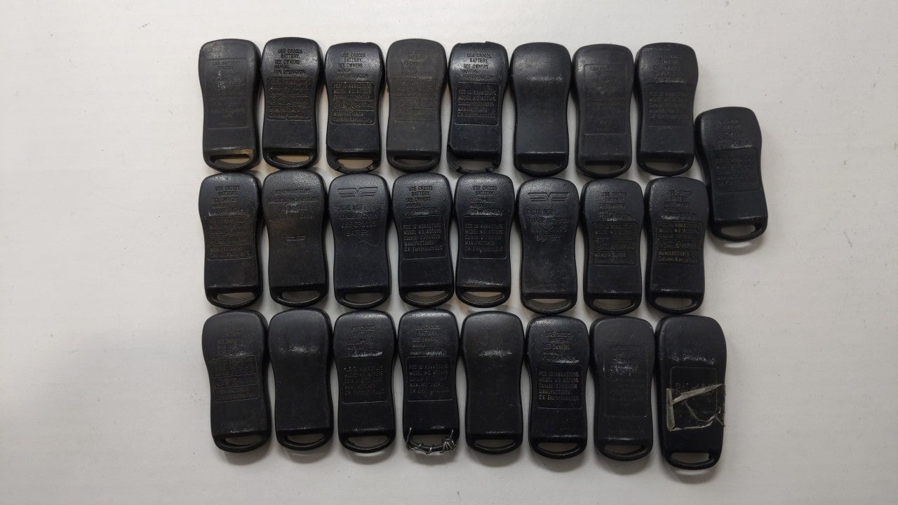 Lot of 25 Nissan Keyless Entry Remote Fob - Oemusedautoparts1.com