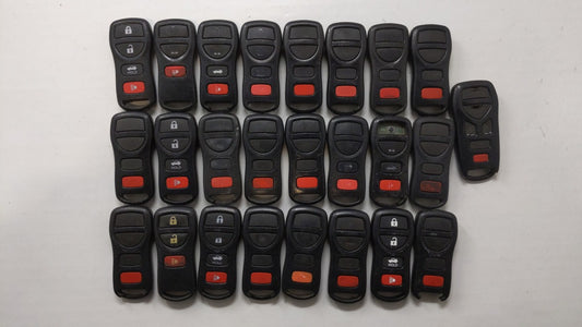 Lot of 25 Nissan Keyless Entry Remote Fob - Oemusedautoparts1.com