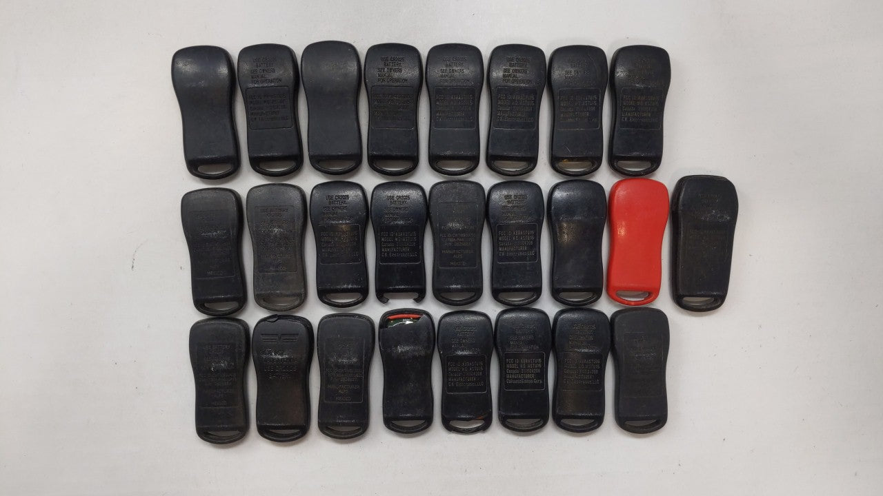 Lot of 25 Nissan Keyless Entry Remote Fob - Oemusedautoparts1.com