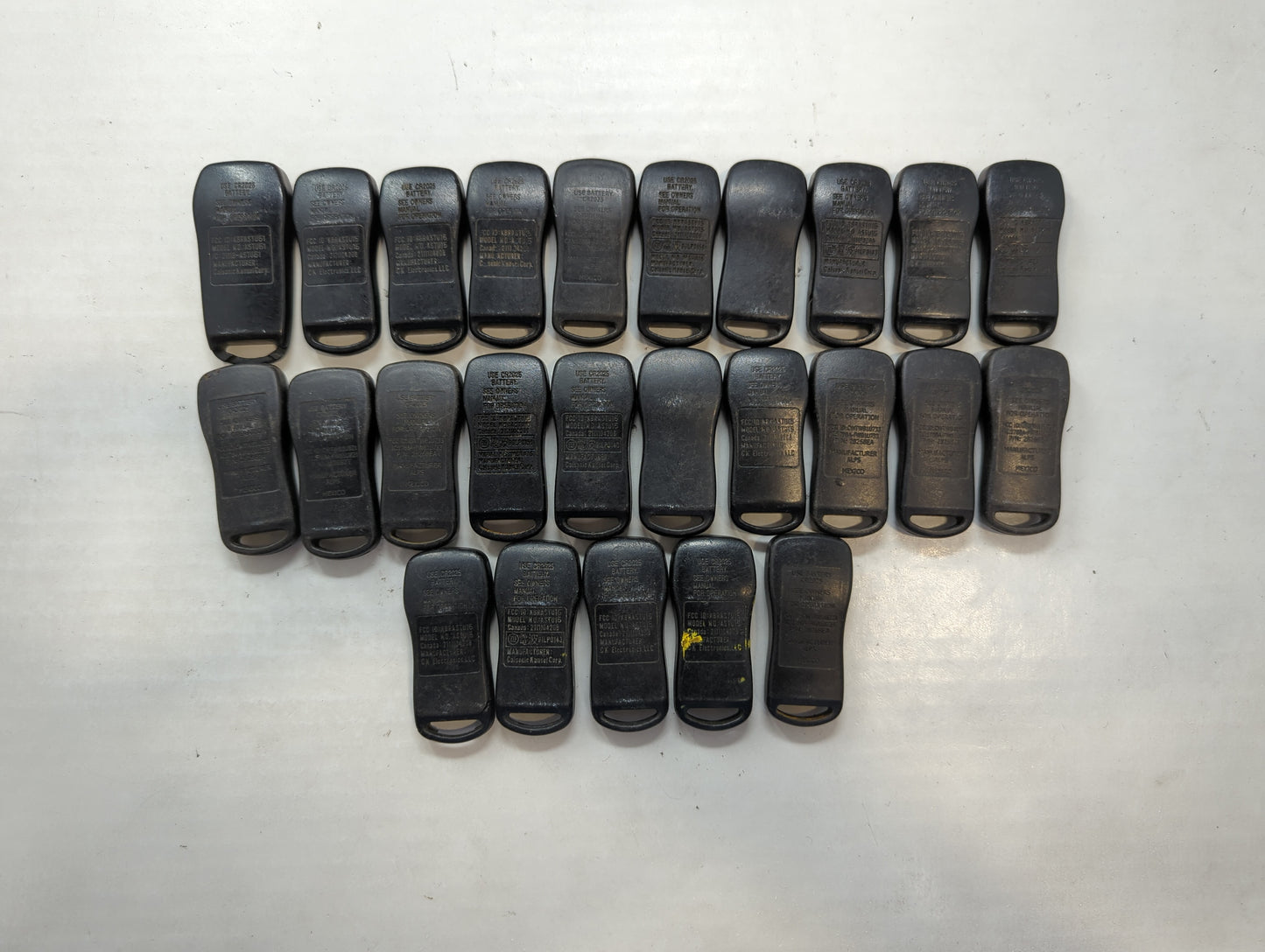 Lot of 25 Nissan Keyless Entry Remote Fob MIXED FCC IDS MIXED PART - Oemusedautoparts1.com