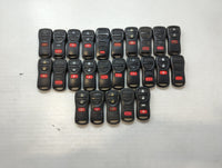 Lot of 25 Nissan Keyless Entry Remote Fob CWTWB1U821 | CWTWB1U429 | - Oemusedautoparts1.com