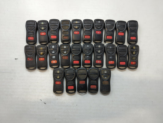 Lot of 25 Nissan Keyless Entry Remote Fob CWTWB1U821 | CWTWB1U429 | - Oemusedautoparts1.com