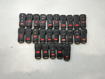 compare product Lot of 25 Nissan Keyless Entry Remote Fob CWTWB1U821 | CWTWB1U429 |