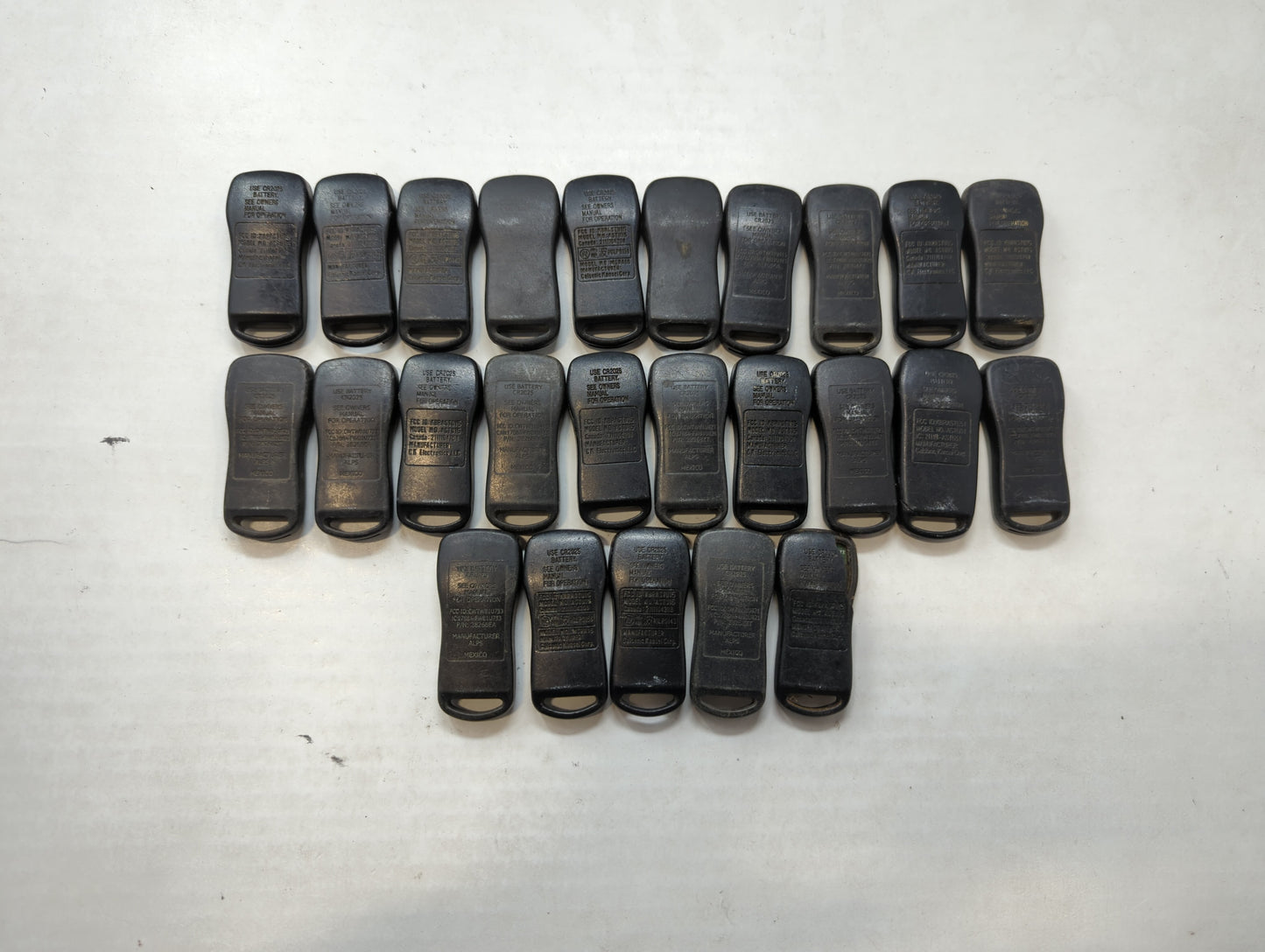 Lot of 25 Nissan Keyless Entry Remote Fob CWTWB1U821 | CWTWB1U429 | - Oemusedautoparts1.com