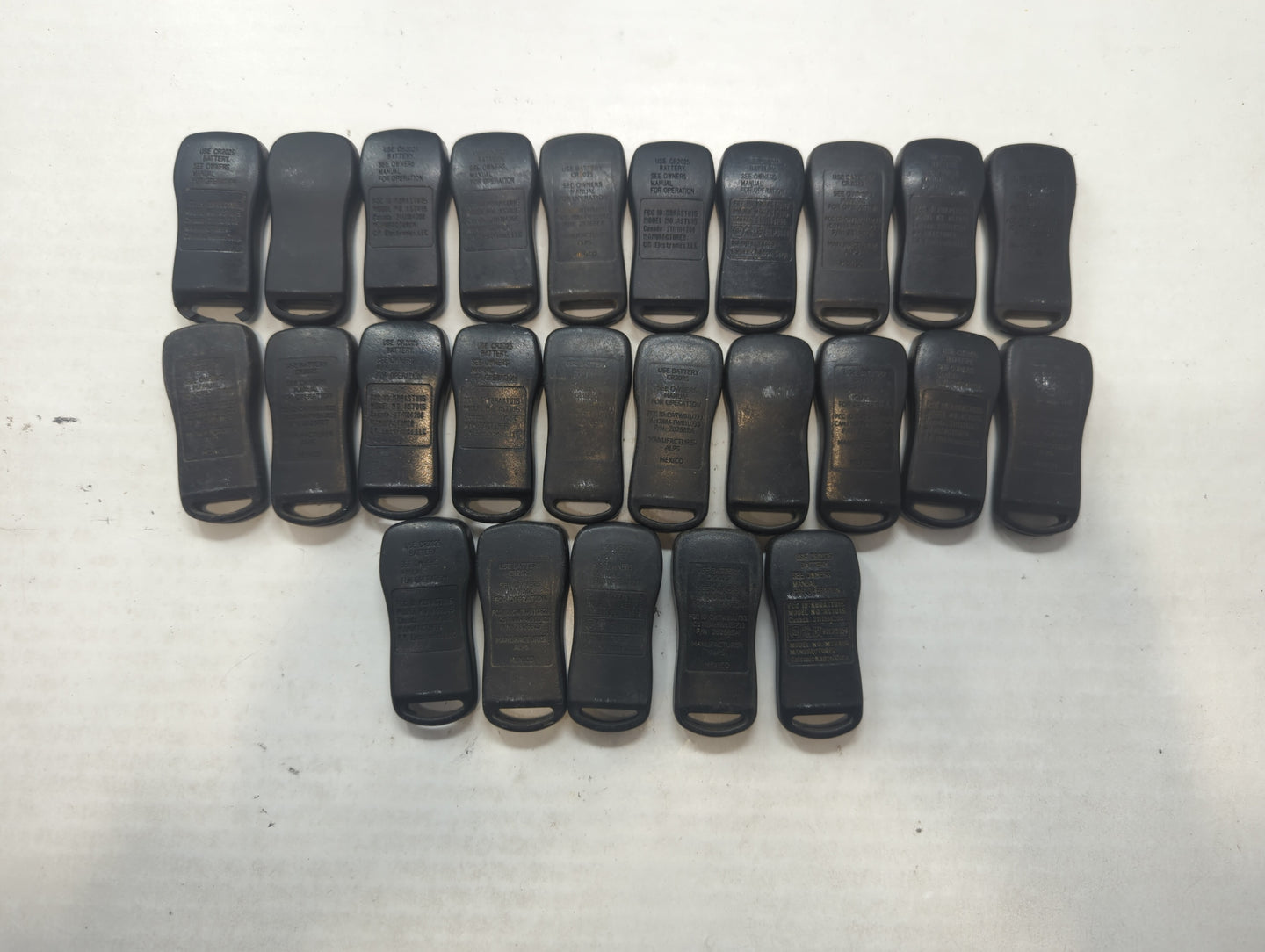 Lot of 25 Nissan Keyless Entry Remote Fob MIXED FCC IDS MIXED PART - Oemusedautoparts1.com