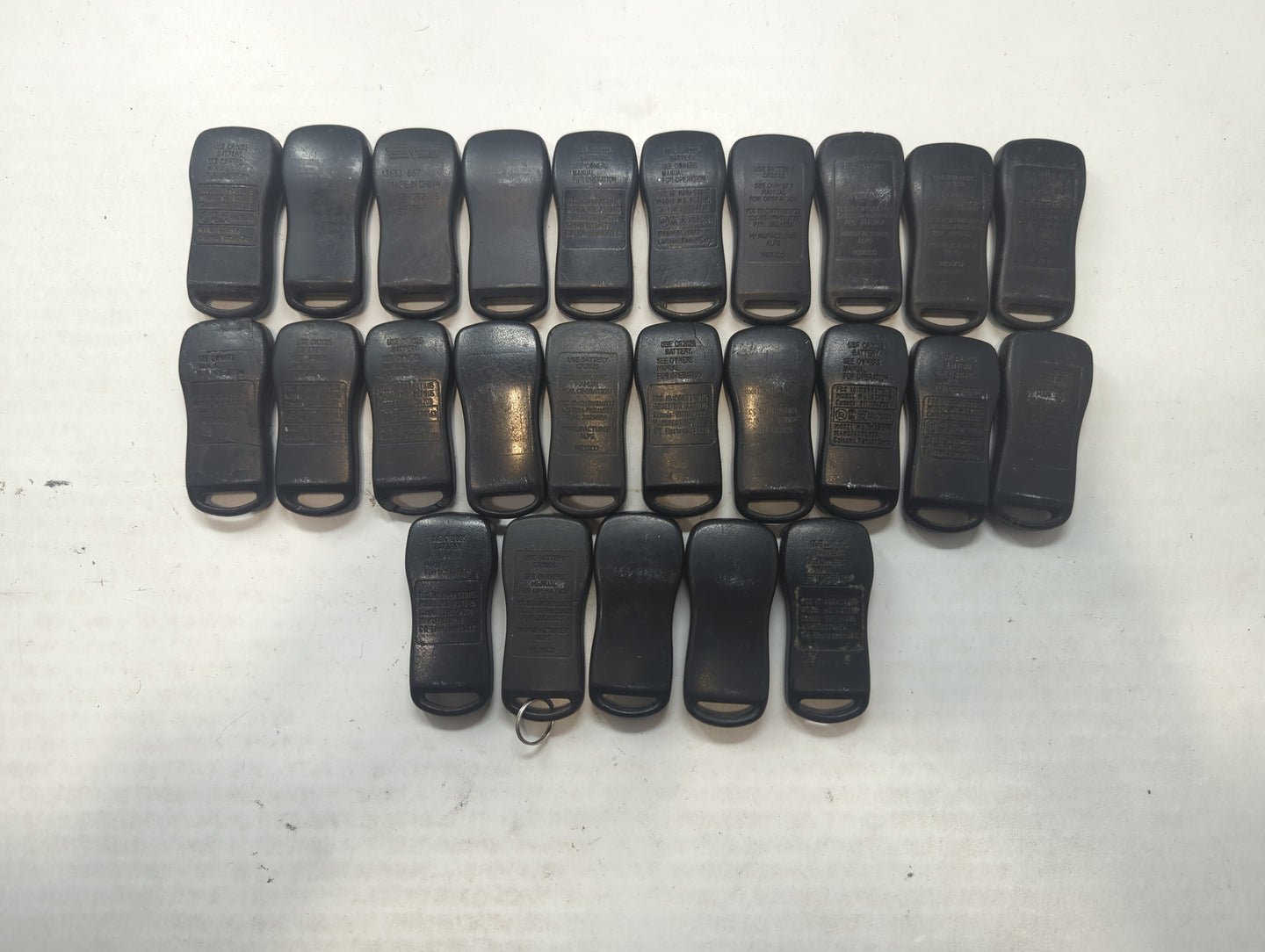 Lot of 25 Nissan Keyless Entry Remote Fob MIXED FCC IDS MIXED PART - Oemusedautoparts1.com