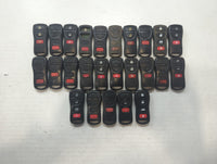 Lot of 25 Nissan Keyless Entry Remote Fob MIXED FCC IDS MIXED PART - Oemusedautoparts1.com