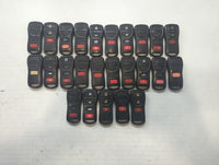 Lot of 25 Nissan Keyless Entry Remote Fob MIXED FCC IDS MIXED PART - Oemusedautoparts1.com