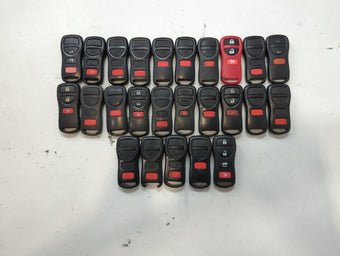 compare product Lot of 25 Nissan Keyless Entry Remote Fob CWTWB1U821 | CWTWB1U733 |