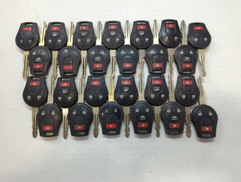 compare product Lot of 25 Nissan Keyless Entry Remote Fob CWTWB1U751 | CWTWB1U816