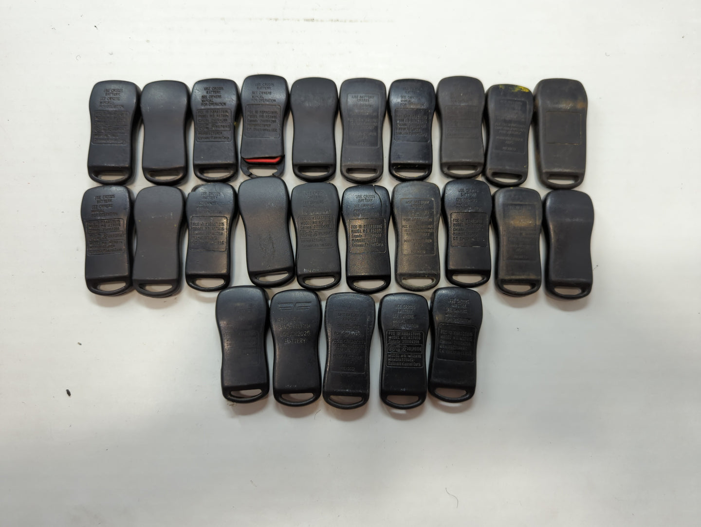 Lot of 25 Nissan Keyless Entry Remote Fob KBRASTU15 | CWTWB1U821 - Oemusedautoparts1.com