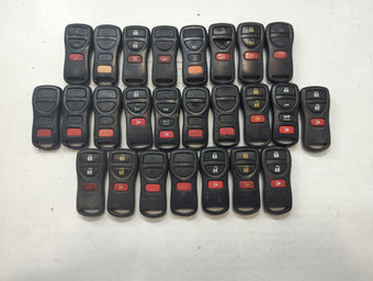 compare product Lot of 25 Nissan Keyless Entry Remote Fob CWTWB1U415 | CWTWB1U821 |