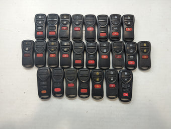 compare product Lot of 25 Nissan Keyless Entry Remote Fob CWTWB1U415 | CWTWB1U821